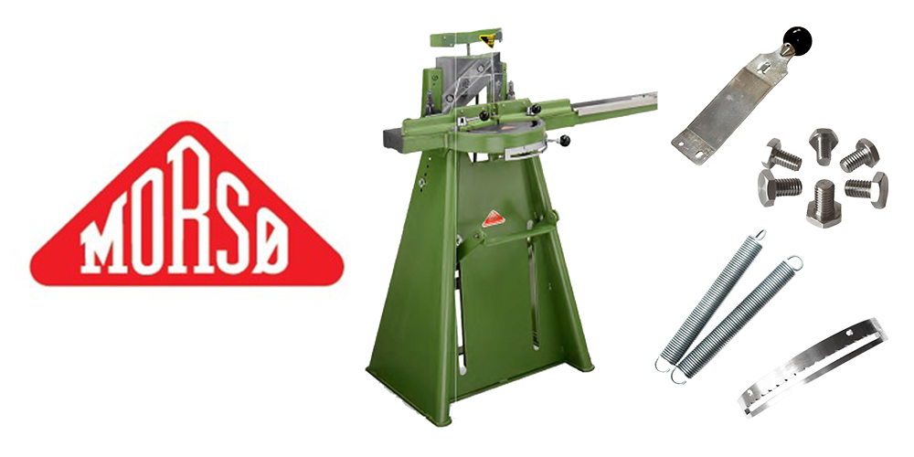 MORSO F MITRE GUILLOTINE MACHINES AND ACCESSORIES