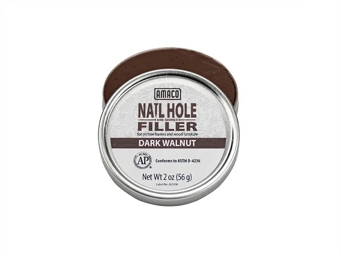 Amaco Wax Filler Dark Walnut 56gm 2oz