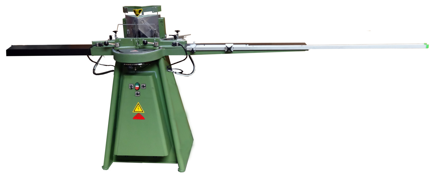 MORSO EH :- Fully automatic, electric/hydraulic miter machine.