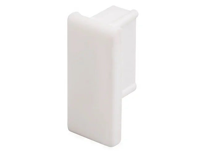 End Cap for Cliprail White pack of 10