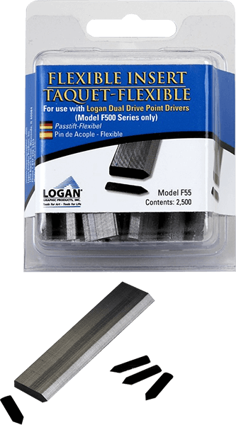 F55 Flexible Point Strips (2500 ct) FRAMING HARDWARE